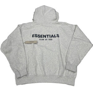 Essentials Fear Of God Hoodie Light Oatmeal X-Small Hoodie Oversized NWT